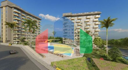 Квартира 1+1 в комплексе с богатой инфраструктурой