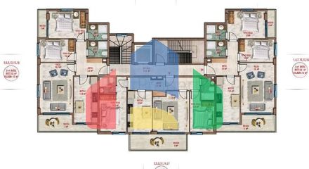 Новый жилой комплекс с богатой инфраструктурой в районе Авсаллар