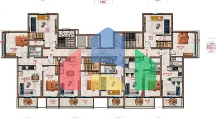 Новый жилой комплекс с богатой инфраструктурой в районе Авсаллар
