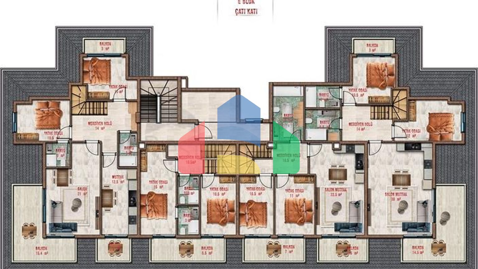 Новый жилой комплекс с богатой инфраструктурой в районе Авсаллар