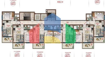 Новый жилой комплекс с богатой инфраструктурой в районе Авсаллар