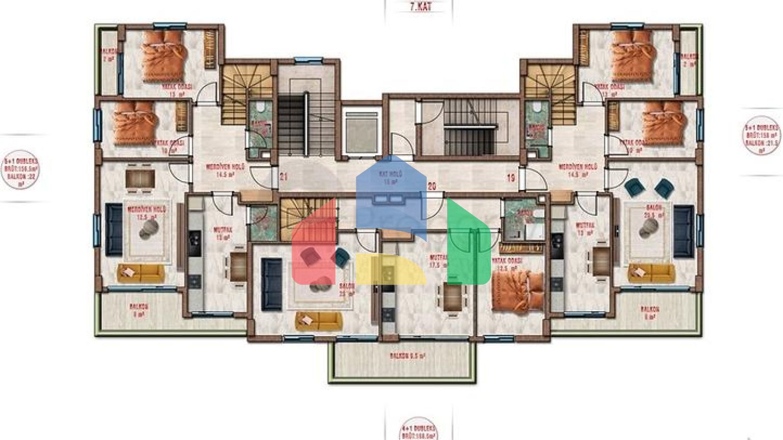 Новый жилой комплекс с богатой инфраструктурой в районе Авсаллар