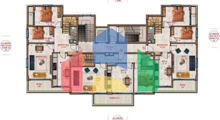 Новый жилой комплекс с богатой инфраструктурой в районе Авсаллар