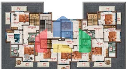 Новый жилой комплекс с богатой инфраструктурой в районе Авсаллар