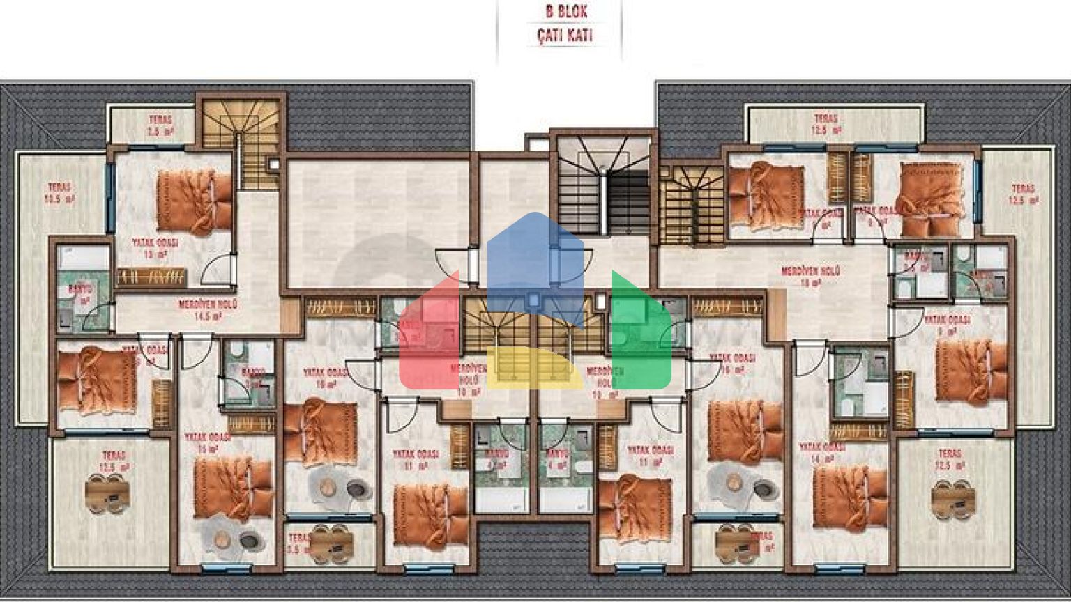 Новый жилой комплекс с богатой инфраструктурой в районе Авсаллар