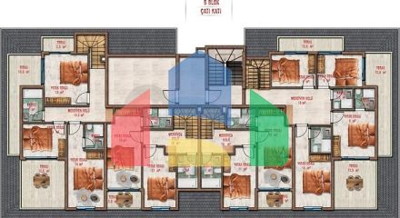 Новый жилой комплекс с богатой инфраструктурой в районе Авсаллар