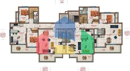 Новый жилой комплекс с богатой инфраструктурой в районе Авсаллар