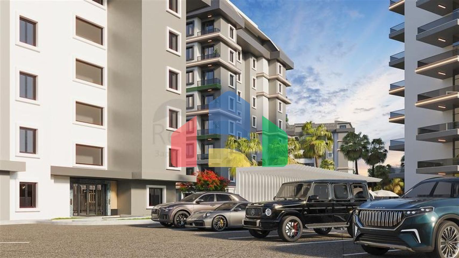 Новый жилой комплекс с богатой инфраструктурой в районе Авсаллар