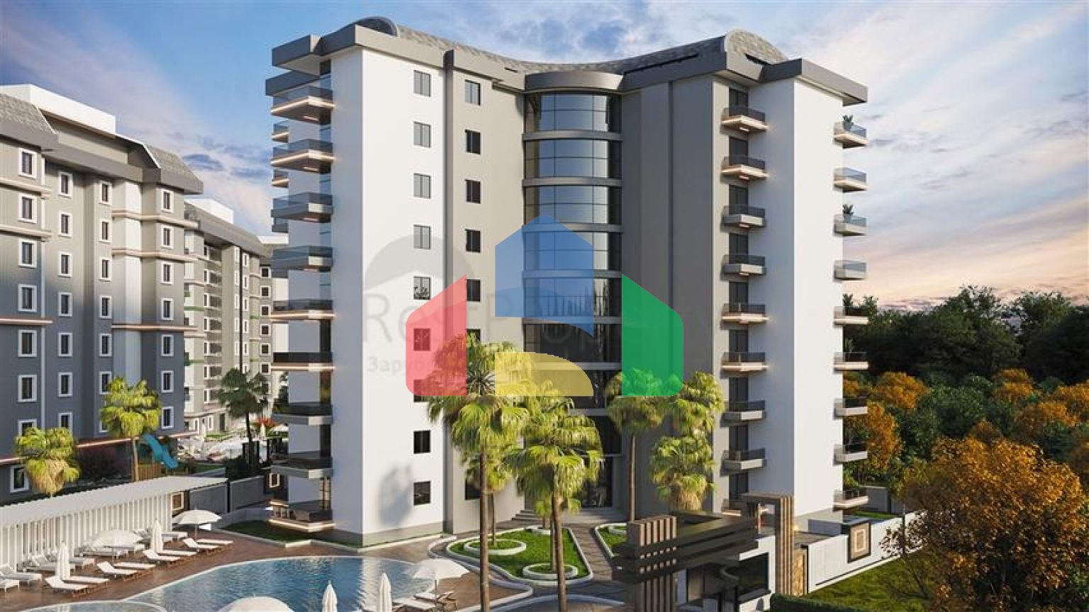 Новый жилой комплекс с богатой инфраструктурой в районе Авсаллар