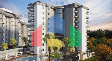 Новый жилой комплекс с богатой инфраструктурой в районе Авсаллар