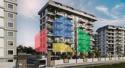 Новый жилой комплекс с богатой инфраструктурой в районе Авсаллар