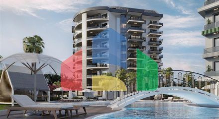 Новый жилой комплекс с богатой инфраструктурой в районе Авсаллар