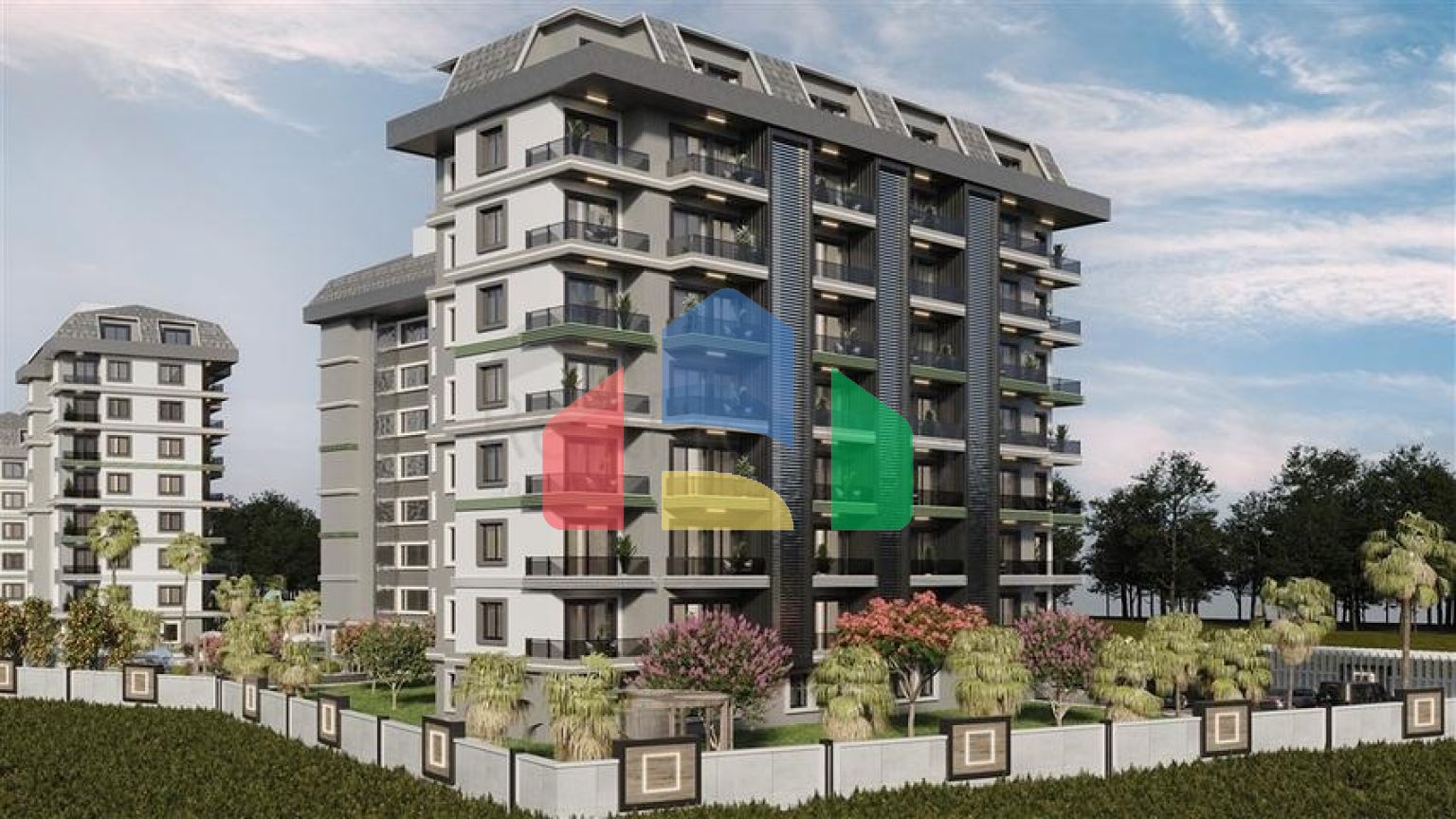 Новый жилой комплекс с богатой инфраструктурой в районе Авсаллар