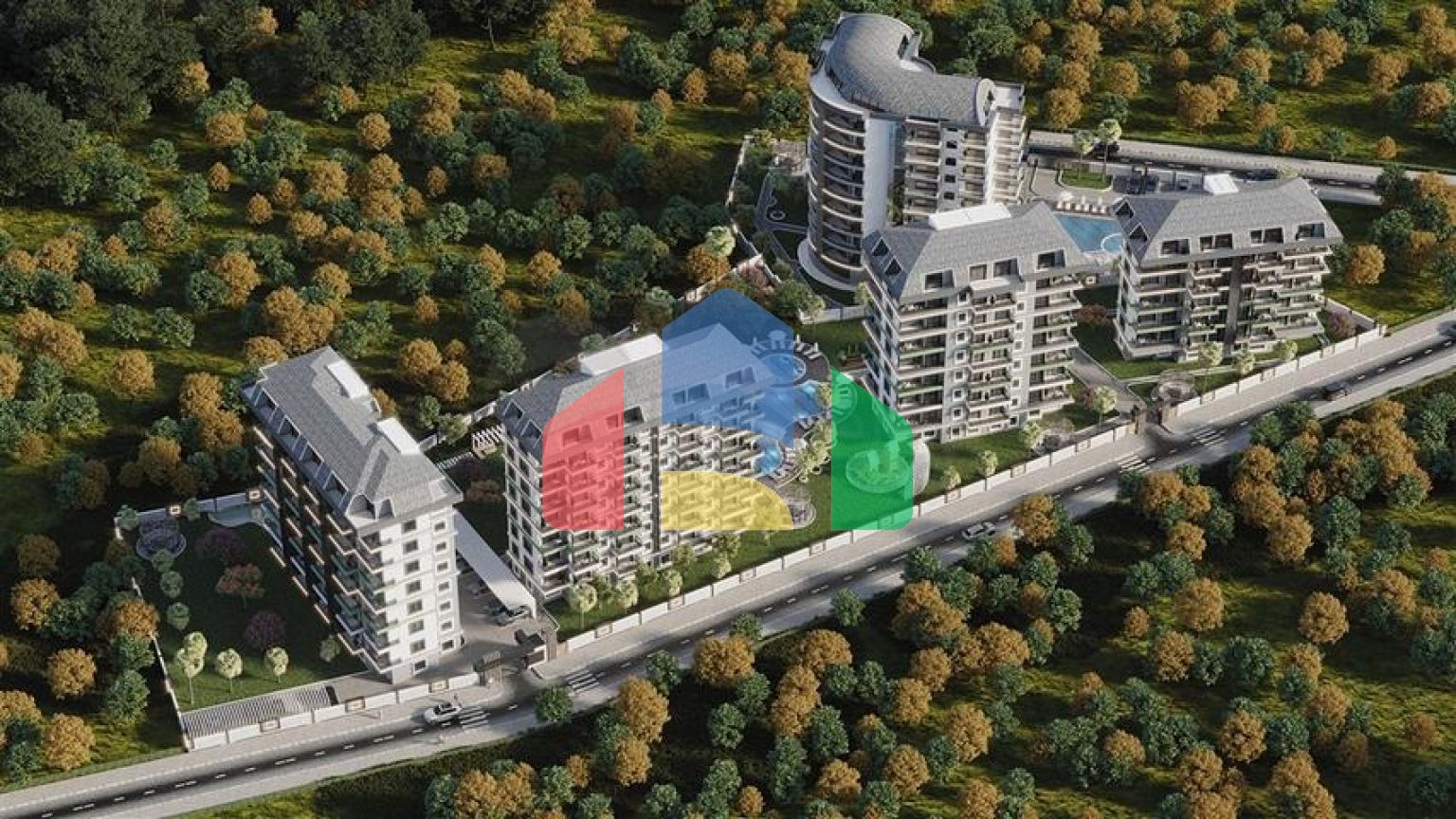 Новый жилой комплекс с богатой инфраструктурой в районе Авсаллар