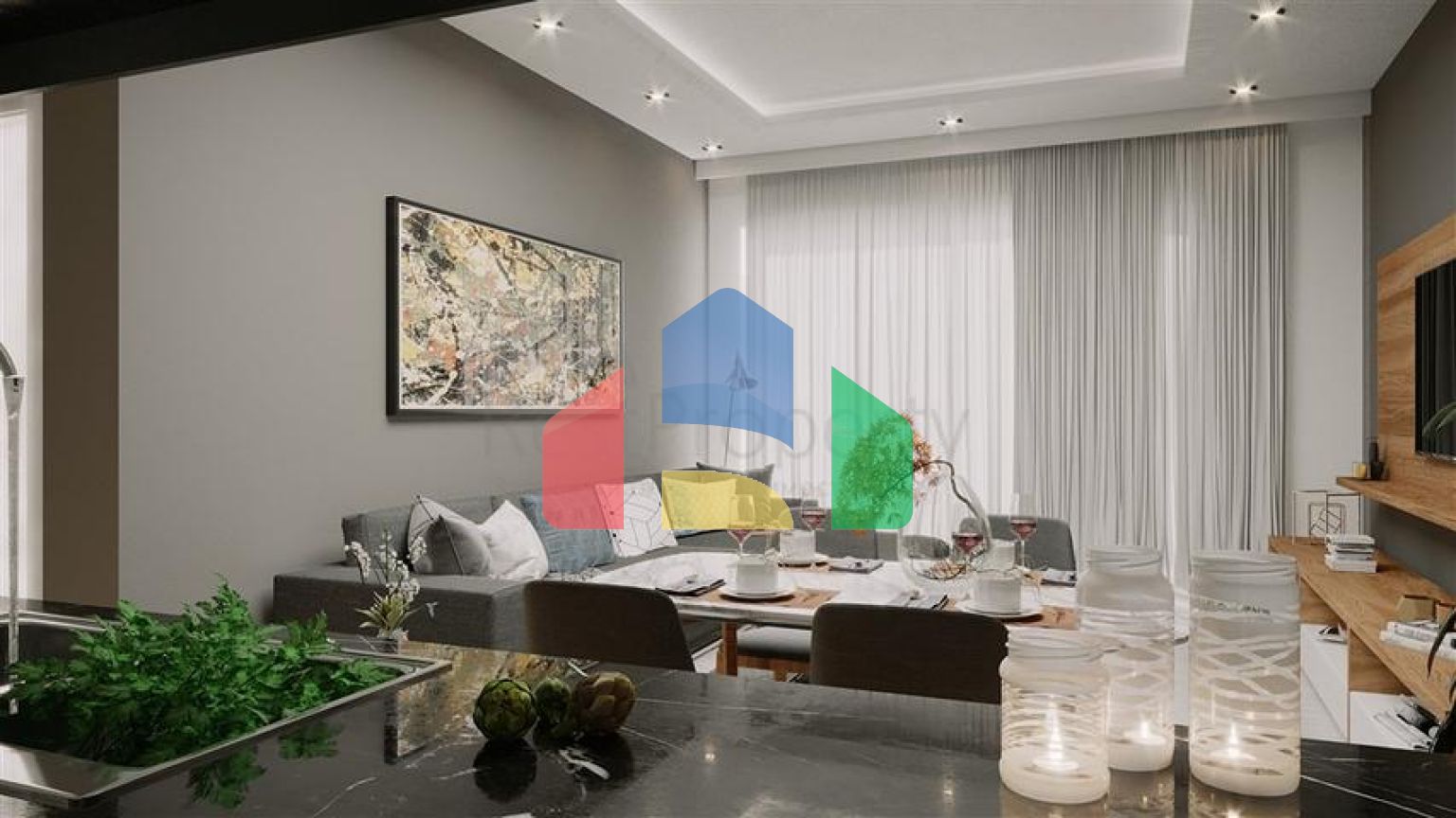 Новый жилой комплекс с богатой инфраструктурой в районе Авсаллар