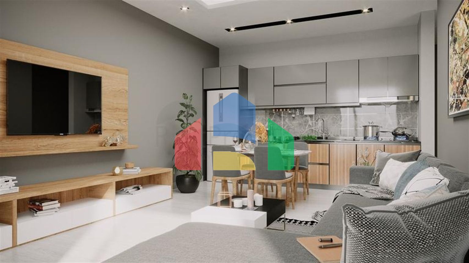 Новый жилой комплекс с богатой инфраструктурой в районе Авсаллар