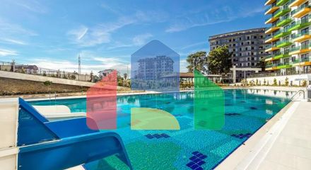 Светлая квартира 1+1 в комплексе с развитой инфраструктурой