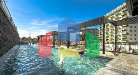 Светлая квартира 1+1 в комплексе с развитой инфраструктурой