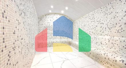 Светлая квартира 1+1 в комплексе с развитой инфраструктурой