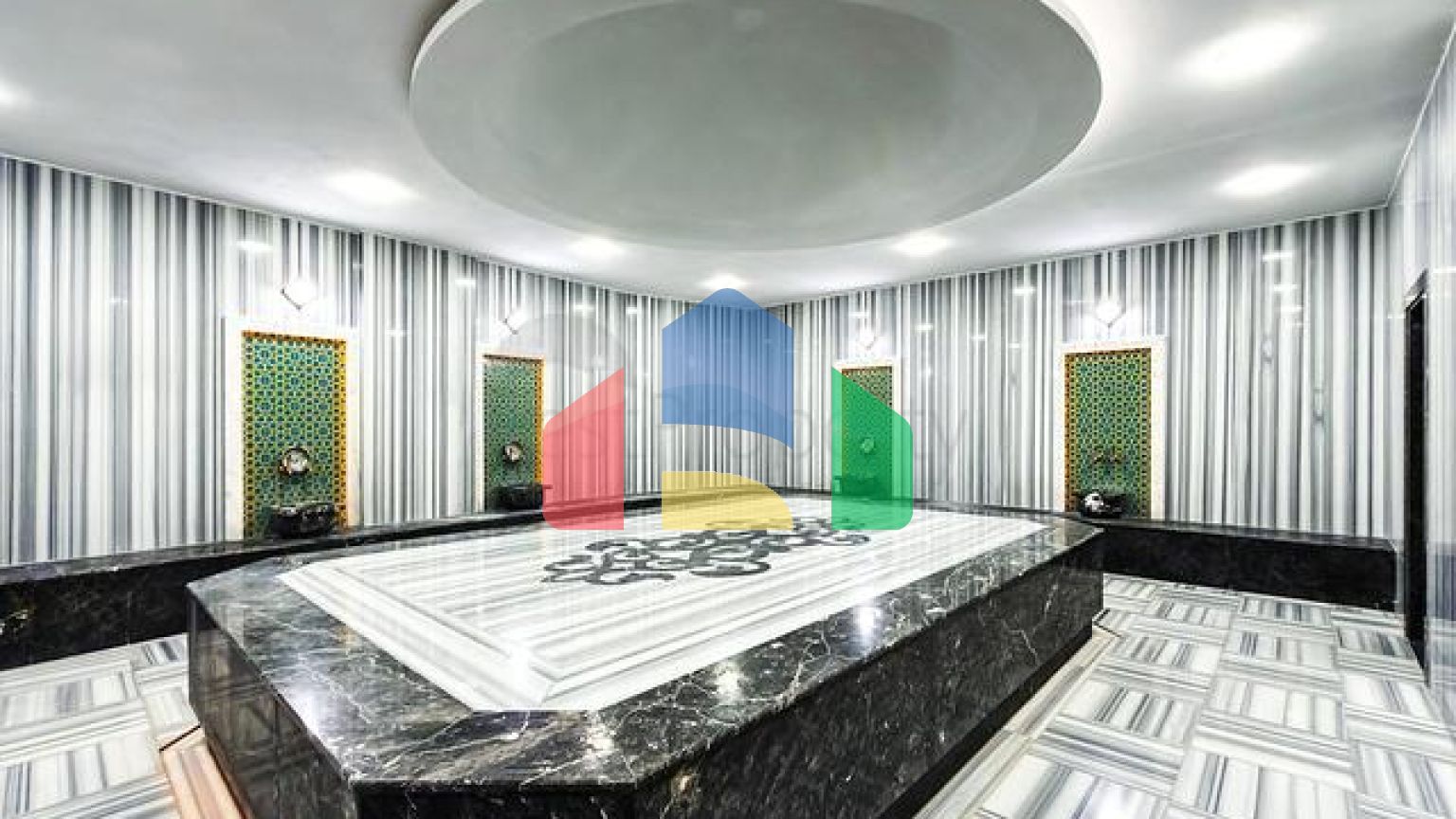 Светлая квартира 1+1 в комплексе с развитой инфраструктурой