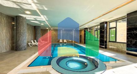 Светлая квартира 1+1 в комплексе с развитой инфраструктурой