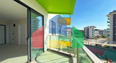 Светлая квартира 1+1 в комплексе с развитой инфраструктурой