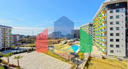 Светлая квартира 1+1 в комплексе с развитой инфраструктурой