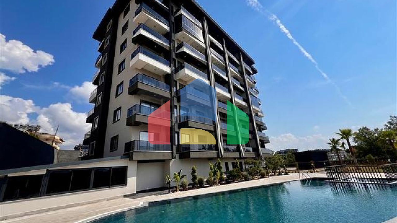 Современная квартира с полной инфраструктурой в Авсалларе