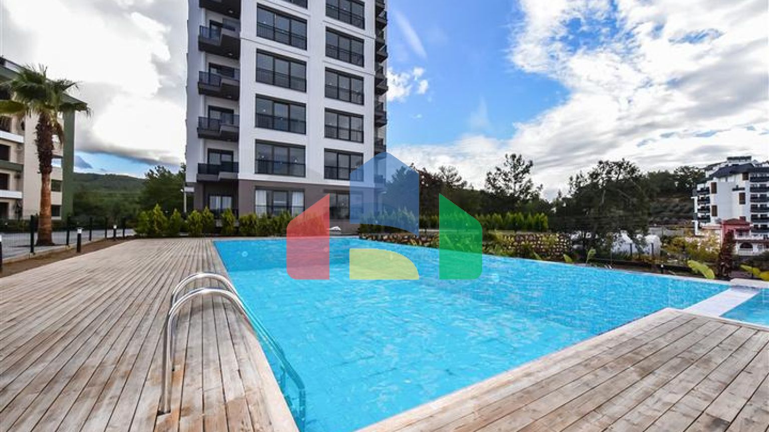 Квартира 2+1 в районе Авсаллар с развитой инфраструктурой комплекса