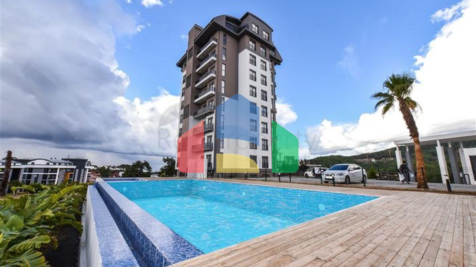 Квартира 2+1 в районе Авсаллар с развитой инфраструктурой комплекса