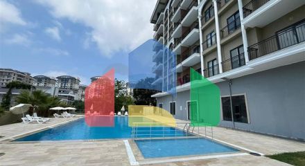 Двухкомнатная квартира 1+1 в районе Авсаллар