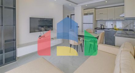 Двухкомнатная квартира 1+1 в районе Авсаллар