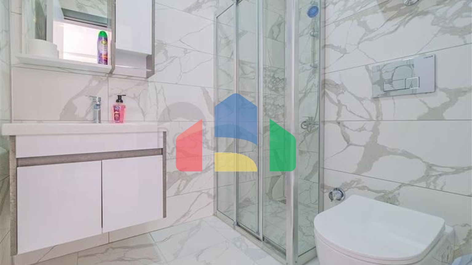 Двухкомнатная квартира 1+1 в районе Авсаллар