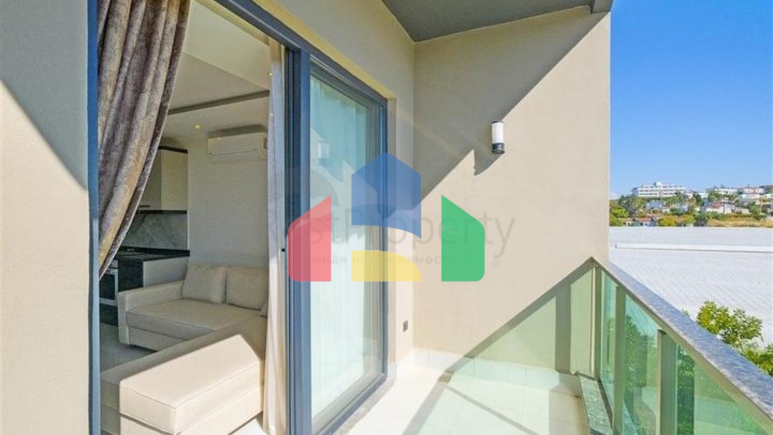 Двухкомнатная квартира 1+1 в районе Авсаллар