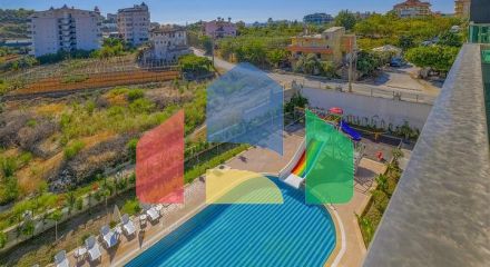 Двухкомнатная квартира 1+1 в районе Авсаллар