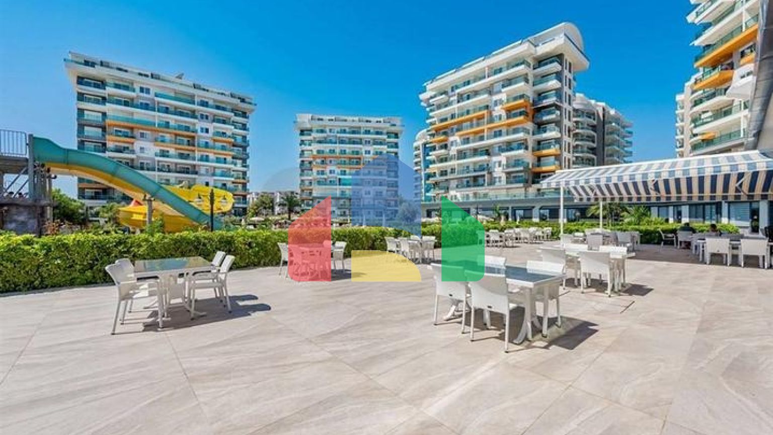 Квартира 1+1 с полной инфраструктурой в Авсалларе