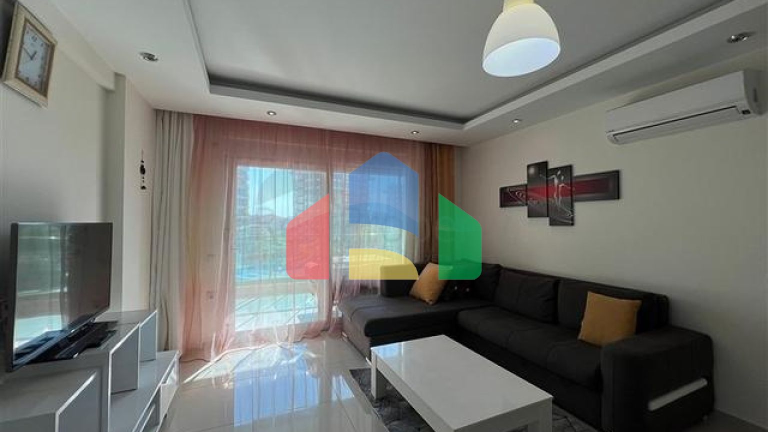 Квартира 1+1 с полной инфраструктурой в Авсалларе