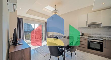 Квартира 1+1 с развитой инфраструктурой в районе Авсаллар