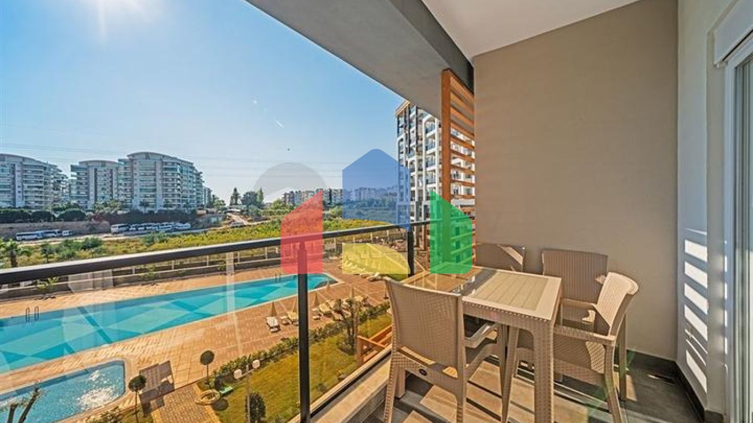 Квартира 1+1 с развитой инфраструктурой в районе Авсаллар