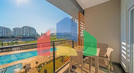 Квартира 1+1 с развитой инфраструктурой в районе Авсаллар