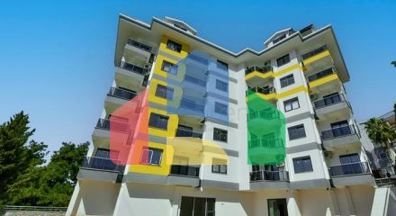 Квартира 1 + 1 в районі Авсаллар