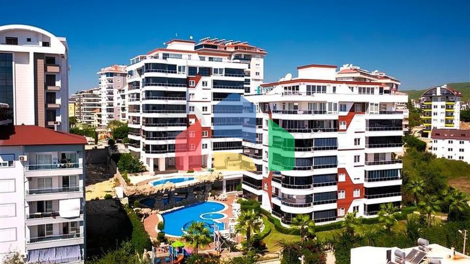 Отличная меблированная квартира 2+1 в жилом комплексе с развитой инфраструктурой — Авсаллар / Аланья