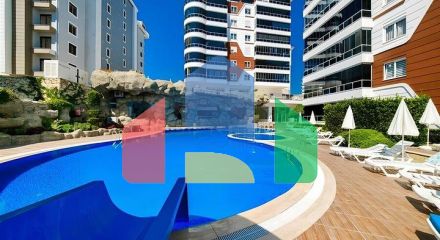 Отличная меблированная квартира 2+1 в жилом комплексе с развитой инфраструктурой — Авсаллар / Аланья