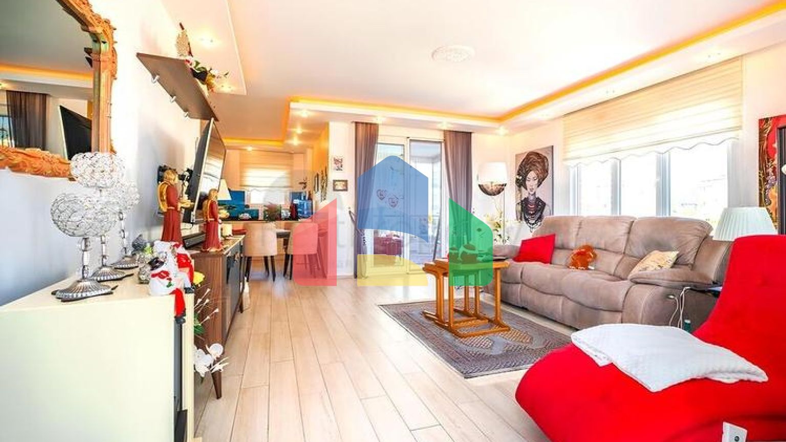 Отличная меблированная квартира 2+1 в жилом комплексе с развитой инфраструктурой — Авсаллар / Аланья