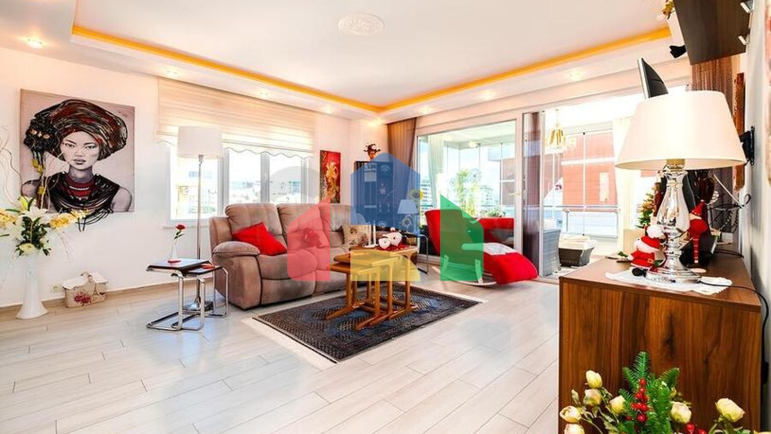 Отличная меблированная квартира 2+1 в жилом комплексе с развитой инфраструктурой — Авсаллар / Аланья