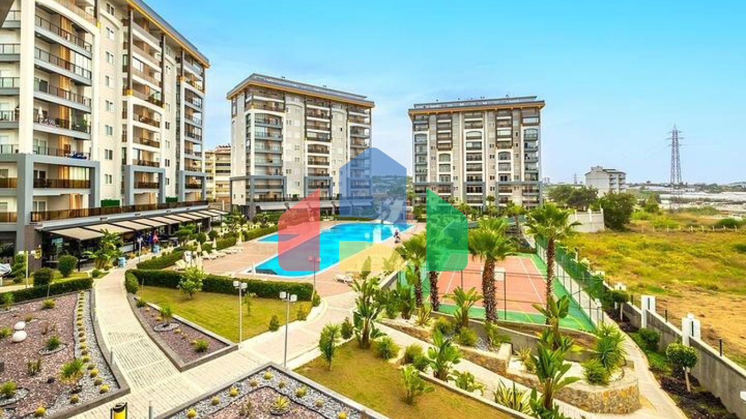 Светлая квартира 2+1 с богатой инфраструктурой в современном комплексе Авсаллара