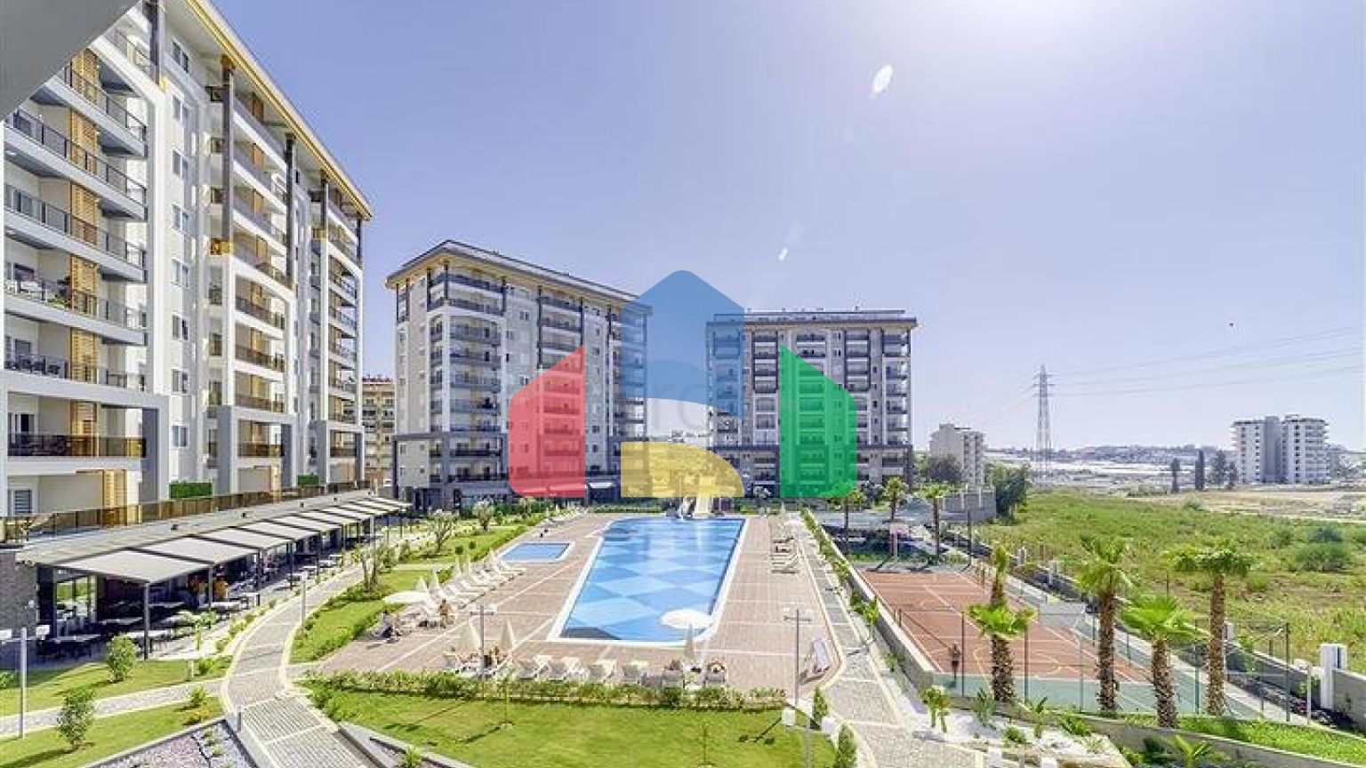 Светлая квартира 2+1 с богатой инфраструктурой в современном комплексе Авсаллара