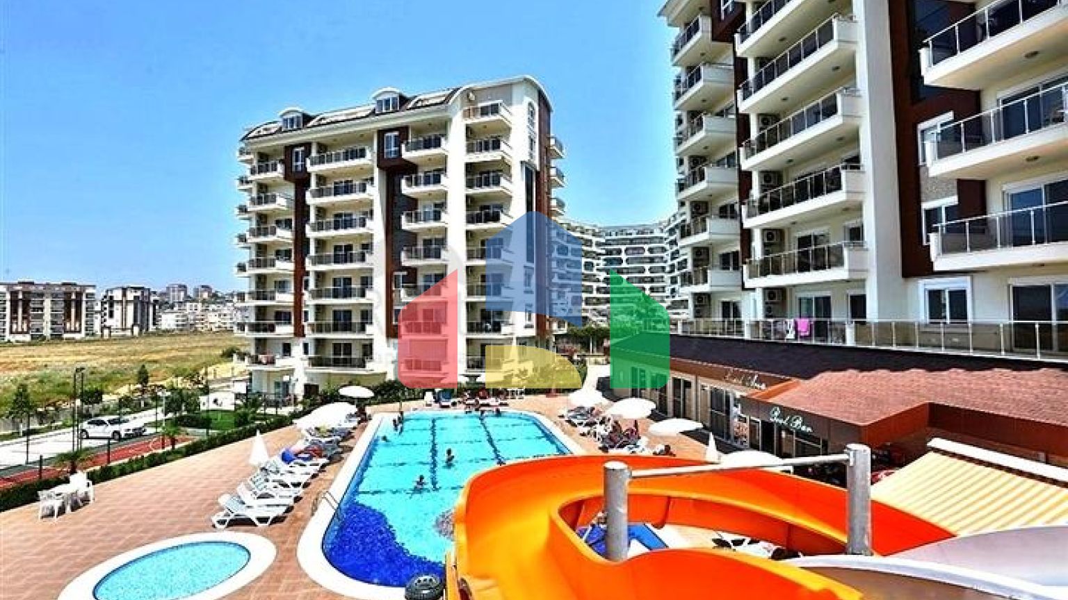 Уютная меблированная квартира в развитом жилом комплексе Авсаллара