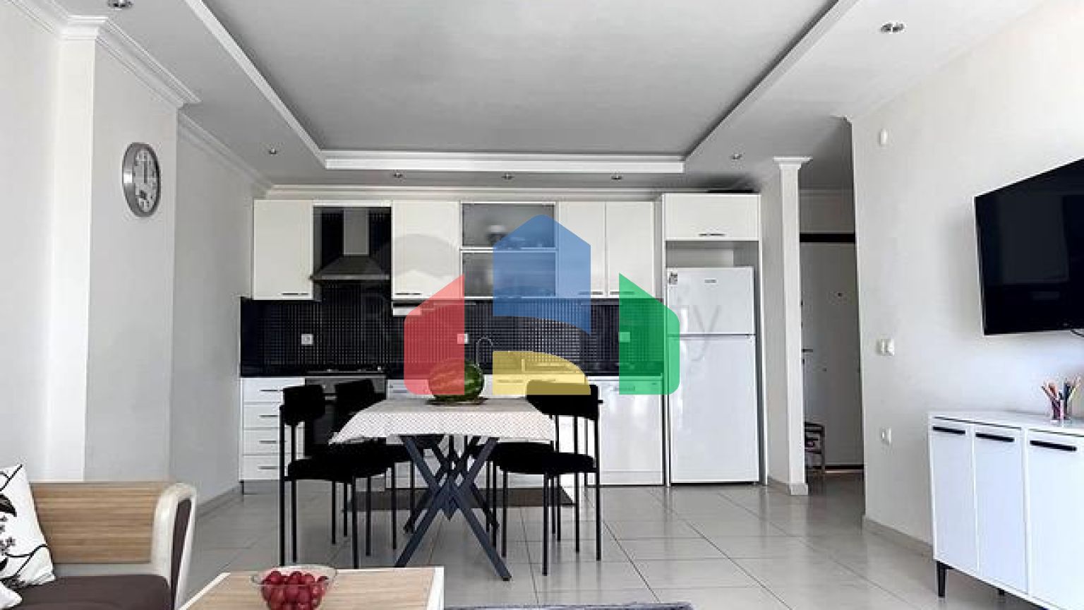 Уютная меблированная квартира в развитом жилом комплексе Авсаллара