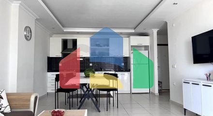 Уютная меблированная квартира в развитом жилом комплексе Авсаллара